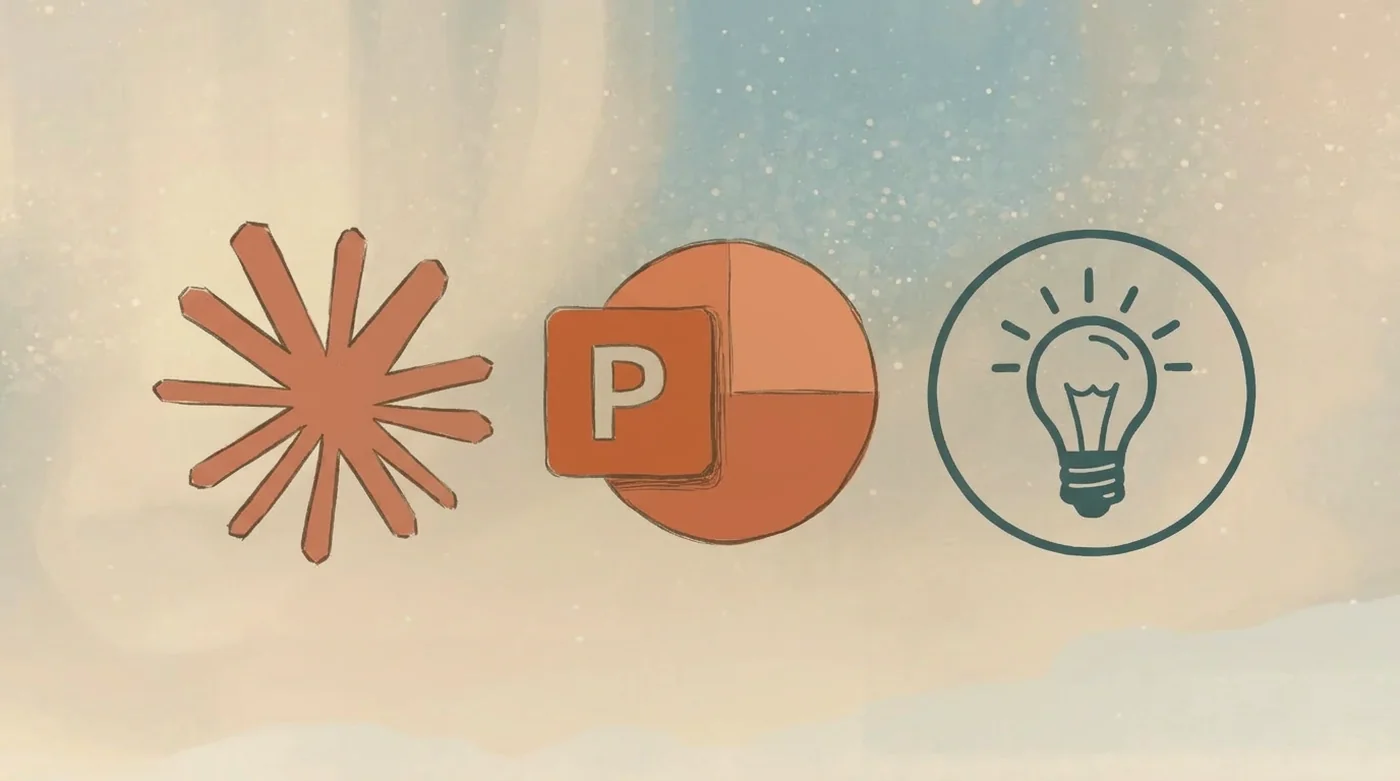 How Claude Created a Branded PowerPoint Slide from My Data (in One Session)